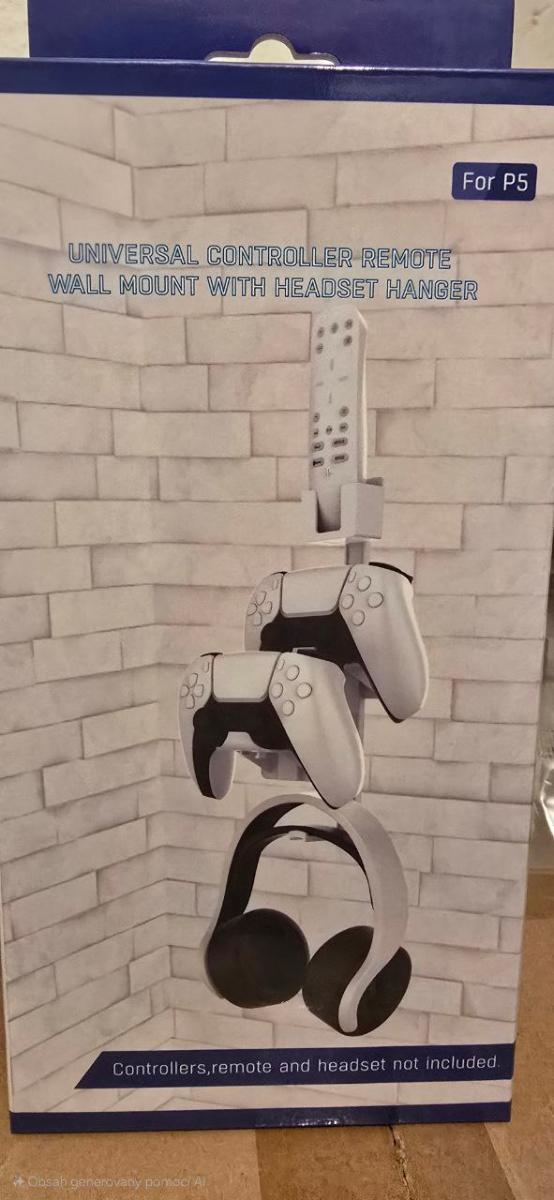 Univerzální nástěnný držák pro ovladače PS5
